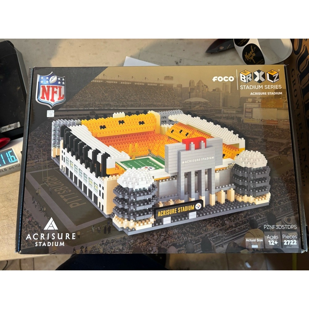 Football 3D Puzzle Team Edition Acrisure Stadium Pittsburgh Steelers. NFL
